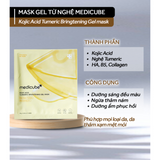 Mặt nạ dạng gel từ nghệ dưỡng sáng da MEDICUBE KOJIC ACID TURMERIC BRIGHTENING GEL MASK - VÀNG