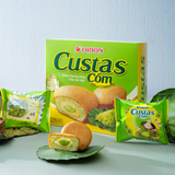 Bánh Custas vị Cốm Sen Hà Nội +10% kem cốm Orion - 12 cái/hộp