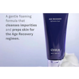 Sữa Rửa Mặt Chống Lão Hóa Làm Mềm Và Sáng Da OHUI Age Recovery Soft Amino Foam - MINI 45ML- KHÔNG HỘP