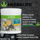 Thực phẩm bổ sung chất xơ Herbalife Active Fiber Complex Select - Hương Dứa Dừa Nhiệt Đới
