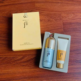 Set Kem Lót Trang Điểm nâng tone, giảm dầu nhờn Whoo Gongjinhyang Mi Essential Primer Base - Tặng kèm sữa rửa mặt