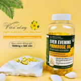 Tinh Dầu Hoa Anh Thảo cân bằng nội tiết tố, làm đẹp da, lưu thông máu, giãm mở trong máu Ever Evening Primrose Oil - Màu xanh hàm lựợng cao