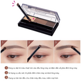 Bột Kẻ Lông Mày Siêu Mịn Lâu Trôi Kissme KissMe Heavy Rotation Natural Powder
