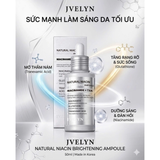 Tinh Chất Dưỡng Sáng Da, Đều Màu, Mờ Thâm Nám JVELYN Natural Niacin Ampoule 50ml