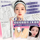 Bộ sản phẩm En Dehors CO2 Poreless Solution Kit hỗ trợ tái tạo da se khít lỗ chân lông