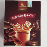 Cà phê nấm linh chi Laura Coffee (Hộp 10 gói)