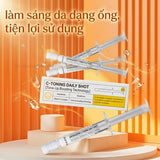Tinh Chất Differ&Deeper C-Toning Daily Shot Tone-Up Boosting Technology Làm Sáng Da 2.5ml (Hộp 2 Ống)