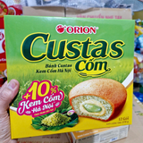Bánh Custas vị Cốm Sen Hà Nội +10% kem cốm Orion - 12 cái/hộp
