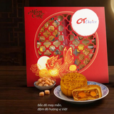 Bánh trung thu thập cẩm 2 trứng CT Choice Assorted Mooncakes - 4 cái/hộp
