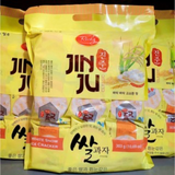 Bánh gạo vị ngọt Jinju White Snow Rice Crackers 303g