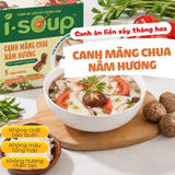 Canh măng chua nấm hương iSoup Sour Bamboo Shoots with Shiitake Soup 50g
