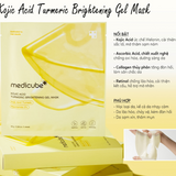Mặt nạ dạng gel từ nghệ dưỡng sáng da MEDICUBE KOJIC ACID TURMERIC BRIGHTENING GEL MASK - VÀNG