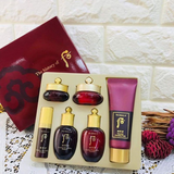Bộ dưỡng da bổ sung dưởng chất chống lão hóa, chống nhăn cao cấo Whoo Jinyulhyang Jinyul Special Set - Mini whoo đỏ 6 SP