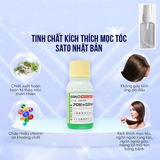 Tinh chất hỗ trợ mọc tóc, giảm rụng tóc, nuôi dưỡng da đầu khoẻ mạnh Sato Arovics Solutions 5%
