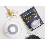 Bột Latte Mè Đen Không Caffein Kuki (Kurogoma Latte) - Bịch màu đen
