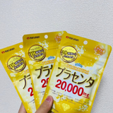 Viên Uống Placenta kết hợp yến sào , sửa ong chúa giúp phục hồi da lảo hoá giãm nhăn và căng bóng da &nbsp; Maruman Premium Placenta 20,000mg - HSD: tháng 7/ 2026