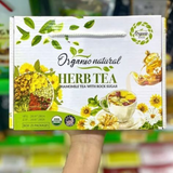 Trà dưỡng nhan 7 vị  Herb Tea Organic Natural  Hỗ Trợ Thanh Nhiệt, mát gan , đẹp da
