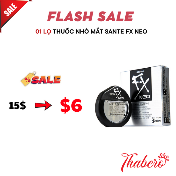 Thuốc  nhỏ mắt SANTE FX NEO