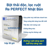 Bột uống thải độc ruột, hỗ trợ tiêu hoá, tăng cường lợi khuẩn cho đường ruột Re-perfect