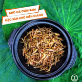 Khô cá cơm rang tỏi ớt vị thơm ngon đậm đà - Hủ 250 gr