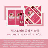 Thạch Collagen xương rồng Cactusfruit beat collagen jelly stick Hàn Quốc - Hộp 15 tép