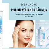 Nước Tẩy Trang Hoa Phỉ làm sạch sâu Derladie Cleansing Water Witch Hazel Micellar