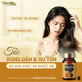 Viên Uống Mọc Tóc & Đen Tóc Premium Biotin 15,000µg Eikenbi