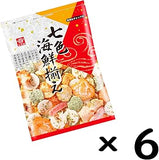 Bánh hải sản bảy màu giòn thơm Nhật.