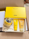 Set Kem Dưỡng sáng da, cải thiện da xỉn màu OHUI Miracle Toning Glow Cream Special Set - OHUI VÀNG NGUYÊN SET