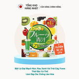 Nước ép rau xanh thải độc sạch ruột tăng sức đề kháng đẹp da  Karuten Nhật Bản - VỊ TRÁI CÂY XANH LÁ