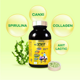 Viên uốn tảo xoắn vàng giải độc cơ thể, cung cấp dinh dưởng bổ máu Spirulina EX Nhật Bản