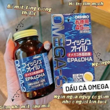 Dầu cá Orihiro Omega 3 bổ sung DHA và EPA hỗ trợ tim mạch, bổ nảo, bổ mắt và chống viêm