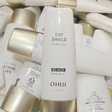 Set Kem Chống Nắng dưởng trắng  cao cấp bảo vệ da tối ưu OHUI Day Shield Perfect Sun Black SPF50+ PA++++ - Vạch đen