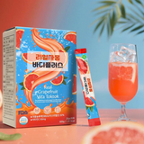Nước ép bưởi hỗ trợ giảm cân, đẹp da, bổ sung vitamin C Sanga Real Grapefruit Vita Toktok