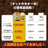 Viên Uống hỗ trợ phòng chống tai biến, đột quỵ Natto ISDG Nattokinase 4000FU 60 Viên