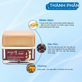 Kem dưỡng hồng sâm dưỡng trắng da, cung cấp độ ẩm & đàn hồi da My Gold Korea Red Ginseng Aqua Wrinkle & Whitening Cream - Kem sâm vuông