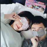 Mặt nạ mắt làm ấm, giúp giảm mỏi mắt,giảm khô,  thư giãn mắt và ngủ ngon KAO  Nhật Bản - Hương lá rừng