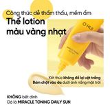Set Kem Chống Nắng Cấp Ẩm Dưỡng Da Đa Chức Năng OHUI Miracle Toning Daily Sun SPF50+/PA+++