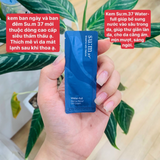 Sample Kem Dưỡng Cấp Nước mịn da tăng đồ đàn hồi da  Su:m37 Water-full Marine Relief Gel Cream - Dành cho da dầu nhờn - Kem Sum xanh (60 gói x 2ml x 120ml )