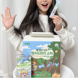 Nước ép Lê tăng sức đề khánh bổ phổi kết hợp rễ cây balloon flower dành cho trẻ em AITFARM ALL DAY KIDS DAESUDORAJI STICK - 1 bịch 10 tép