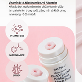 Mặt Nạ Sủi Bọt Thải Độc, Dưỡng Sáng Da Su:m37 Micro-Active Pink Vitamin Bubbletox Mask Pack