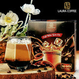 Cà phê nấm linh chi Laura Coffee (Hộp 10 gói)