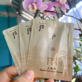Sample Sữa rửa mặt hoa hiên tái sinh da Whoo Radiant Soft Foam Cleanser (120 gói x 2ml = 240ml)