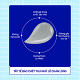 Gel tẩy tế bào chết làm sạch sâu, thu nhỏ lỗ chân lông chiết xuất than tre Rosette Gommage Clear Peel - Bản đặc biệt Pochacco XANH