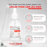 Huyết thanh dưỡng trắng mờ thâm nám Angel's Liquid 7DAY Whitening Program Glutathione 700 V-Ampoule