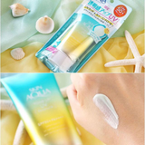 Kem chống nắng nâng tông Skin Aqua Tone Up UV Essence Mint Green SPF50+ PA++++ 70g - CHỈNH MÀ DA ỬNG ĐỎ XỈ MÀU GIÚP SÁG MỊN - XANH LÁ