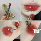 Set Son Dưỡng Môi Đông Y Whoo Gongjinhyang Mi Glow Lip Balm Special Set - Màu Wine Red tặng son kem lì số 1 màu Hồng Rose pink