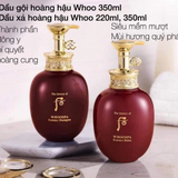 Set Dầu gội & Dầu xả thảo dược Đông Y Whoo Spa Essence Shampoo Chăm Sóc Da Đầu Phục Hồi Tóc Hư Tổn