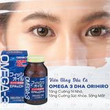 Dầu cá Orihiro Omega 3 bổ sung DHA và EPA hỗ trợ tim mạch, bổ nảo, bổ mắt và chống viêm