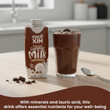 Sữa Dừa Vị Socola Đen Cocoxim Coconut Milk Dark Chocolate
